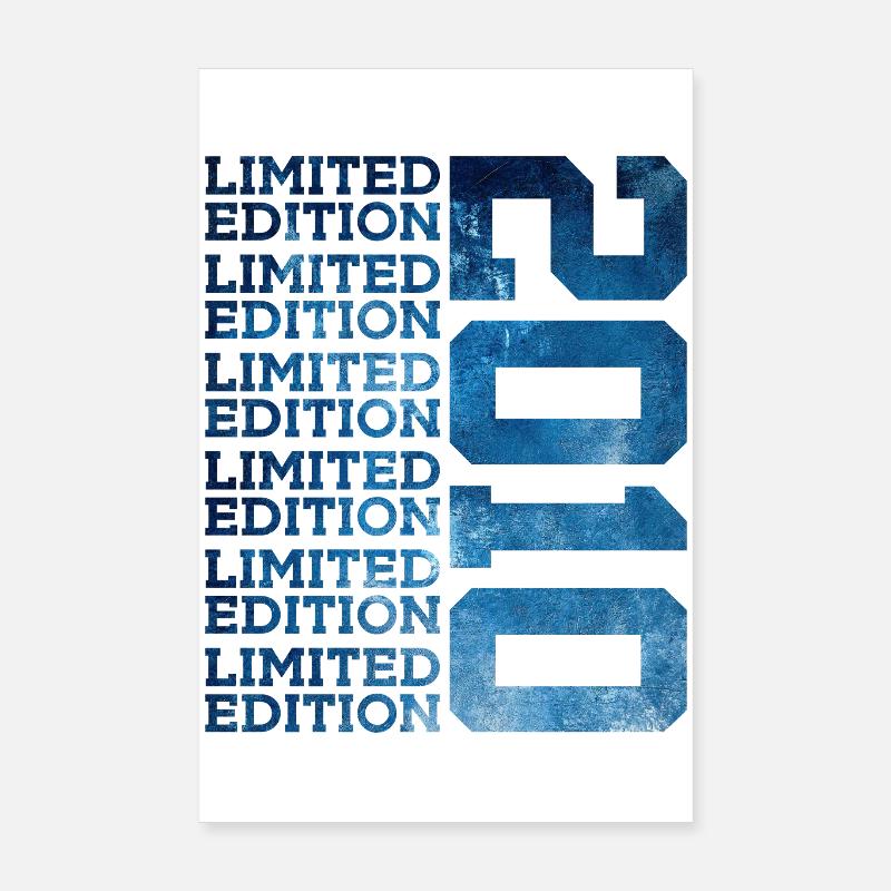 ÉDITION LIMITÉE 2010 16 ANS 16E ANNIVERSAIRE Poster 20 x 30 cm