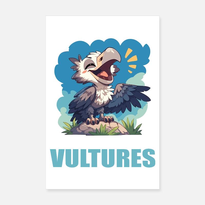 Vautour Poster 20 x 30 cm