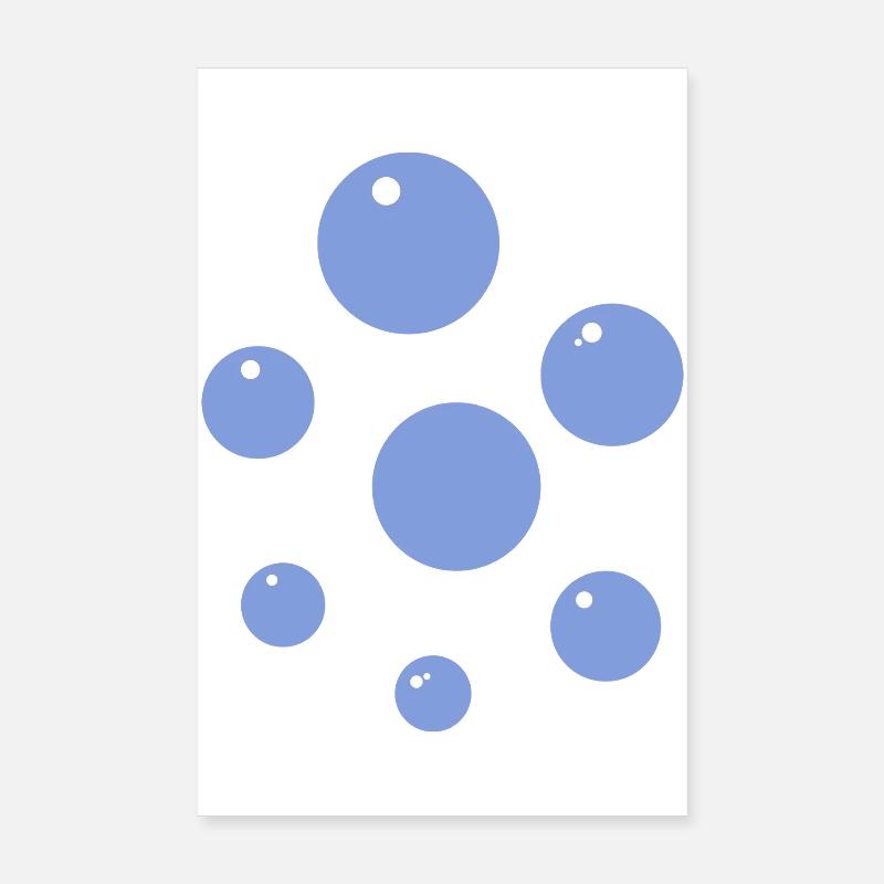 Bubble Poster 8" x 12" (20x30 cm)