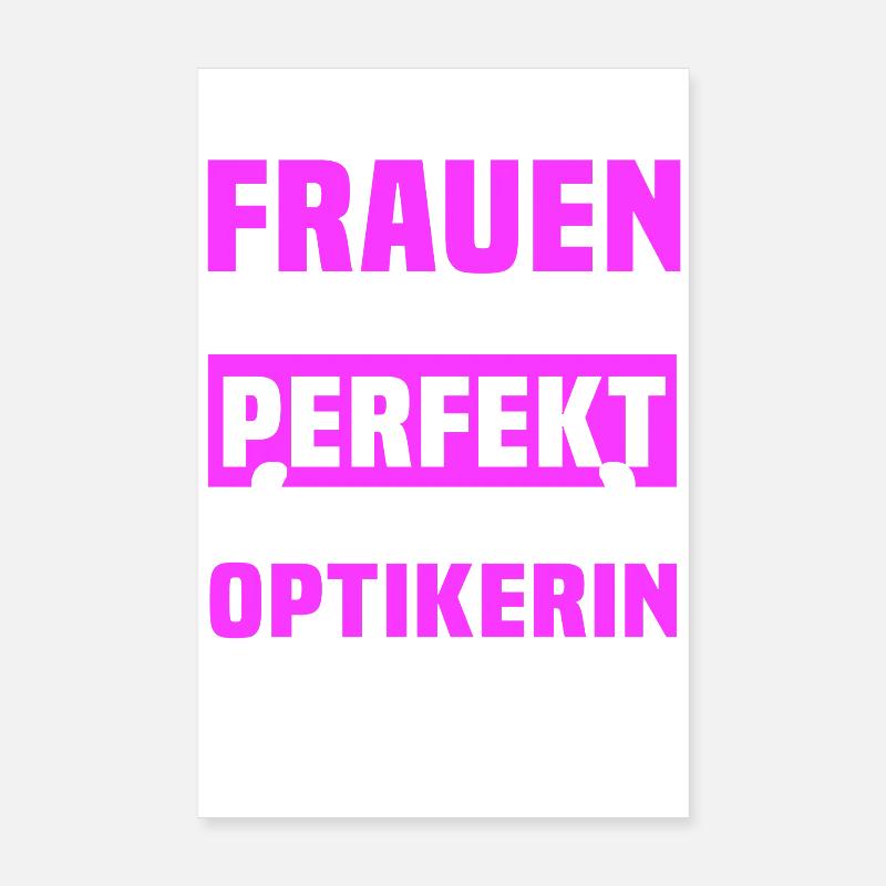 Dictons de l’opticien Poster 20 x 30 cm