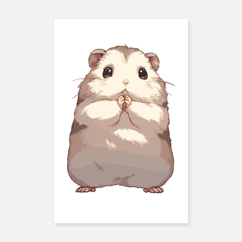 Lemminge Lemming Poster 20x30 cm