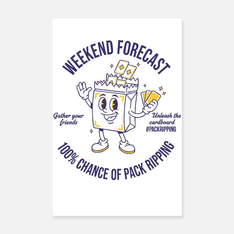 Prévisions de cartes à collectionner : 100 % de chances de pack Poster 20 x 30 cm