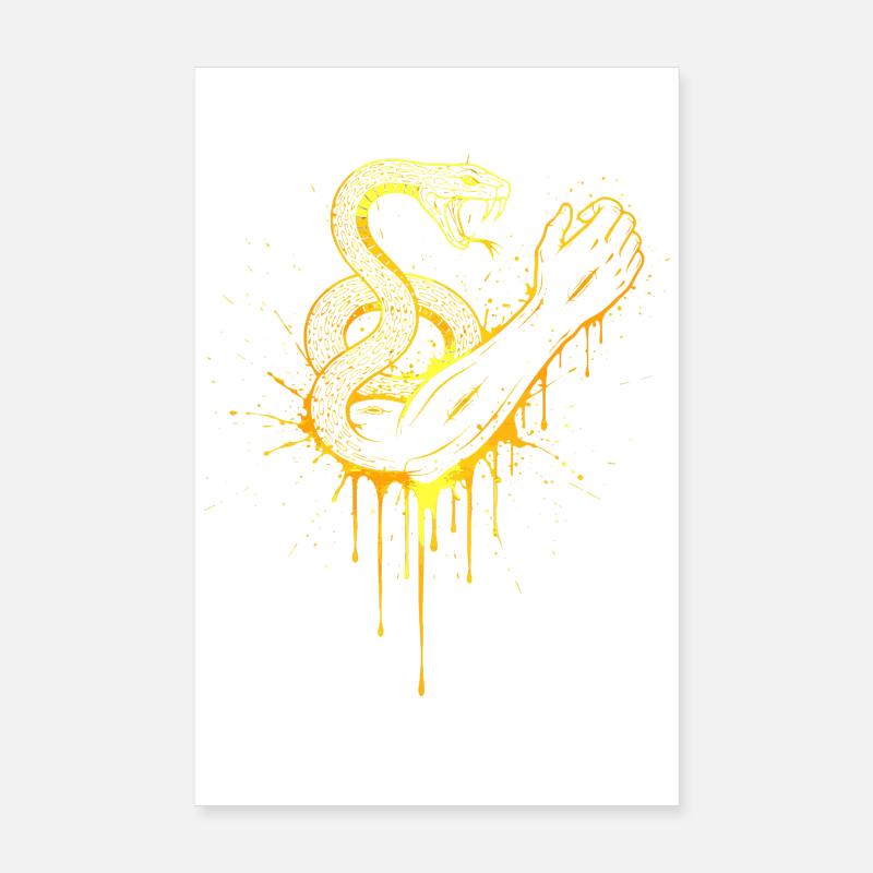 Or des Attrape-serpents Poster 20 x 30 cm