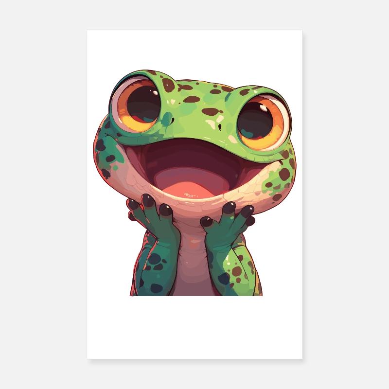 Eidechsen Eidechse Poster 20x30 cm