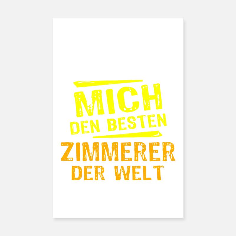 Carpenter Gift Poster 8" x 12" (20x30 cm)
