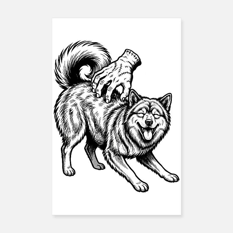 Eurasier | Murmures Popo Poster 20 x 30 cm