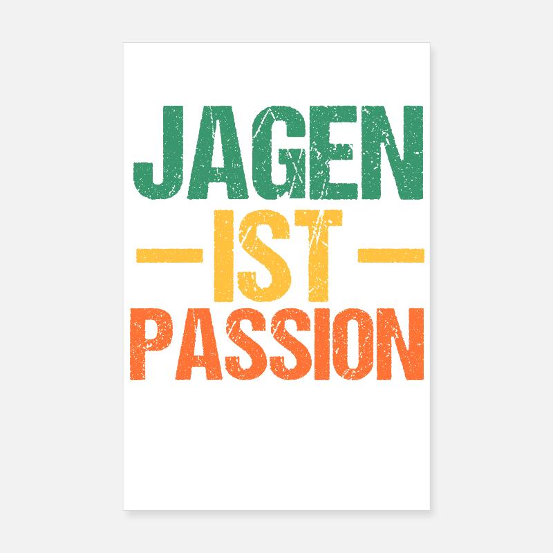 Chasse Chasse Chasseurs Chasseurs Poster 20 x 30 cm