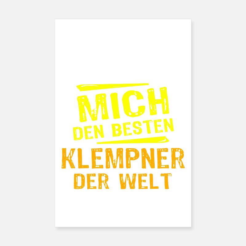 Plumber Gift Poster 8" x 12" (20x30 cm)