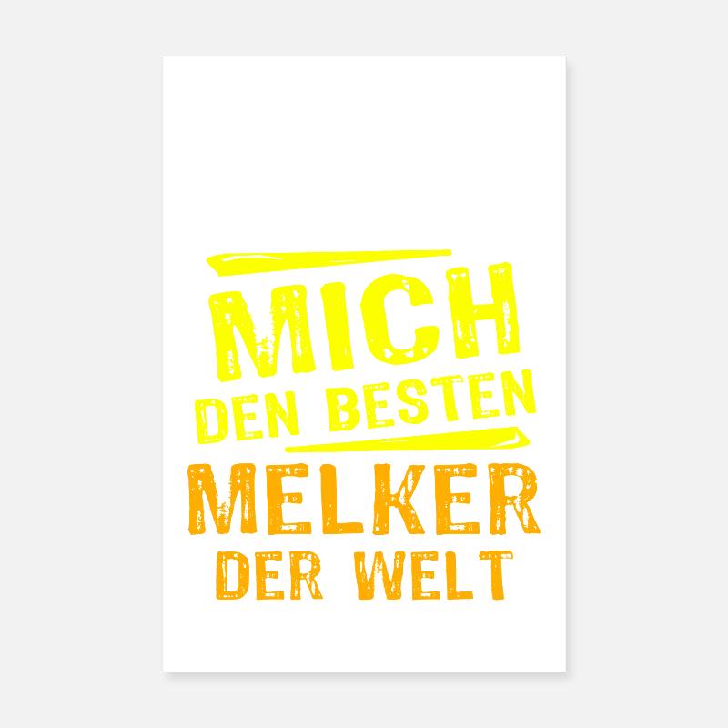 Melker Geschenk Poster 20x30 cm