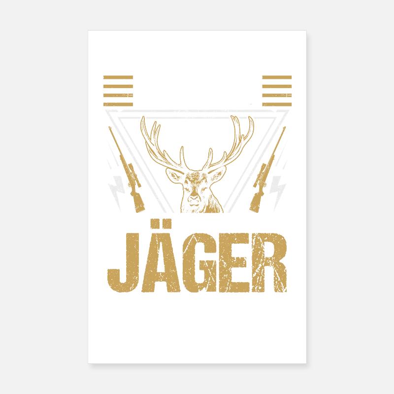 Chasse Chasse Chasseurs Chasseurs Poster 20 x 30 cm