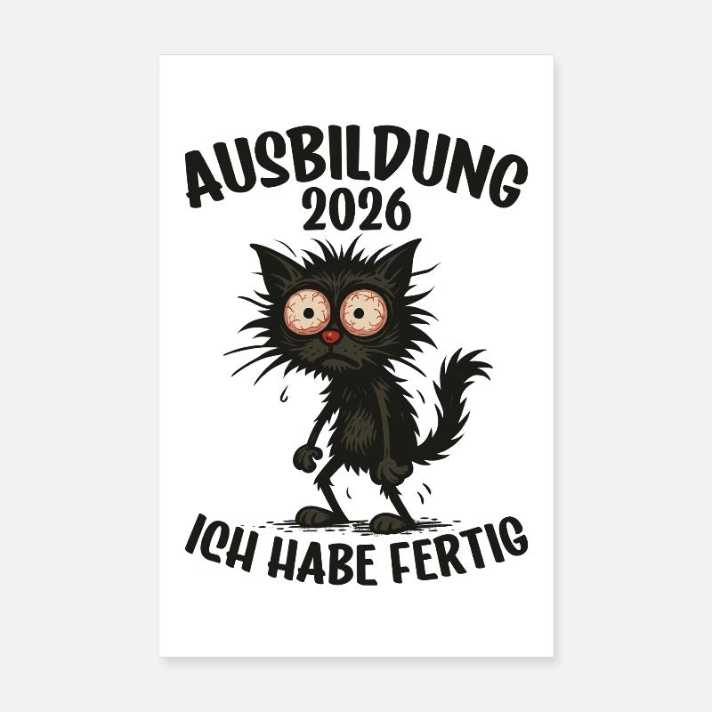 Stagiaire de qualification de stagiaire Training 2026 Poster 20 x 30 cm