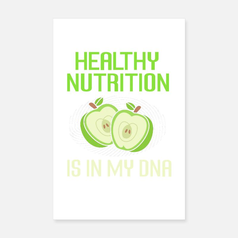 Dietician Diet Poster 8" x 12" (20x30 cm)