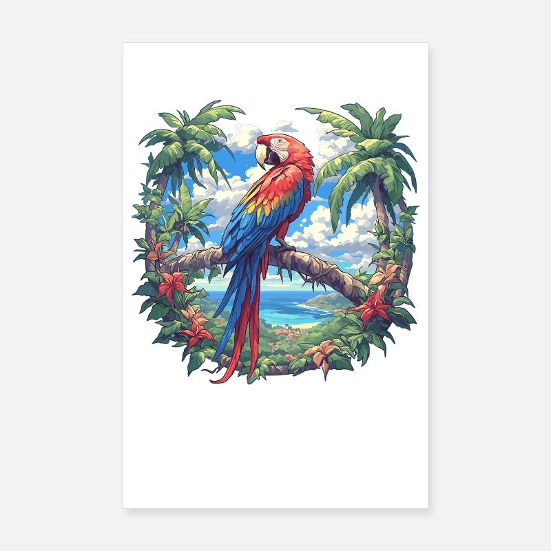 Aras Ara Poster 20x30 cm