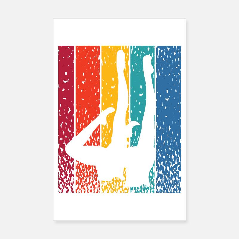 Artistic Swim Team Synchronized Swimming Poster 8" x 12" (20x30 cm)