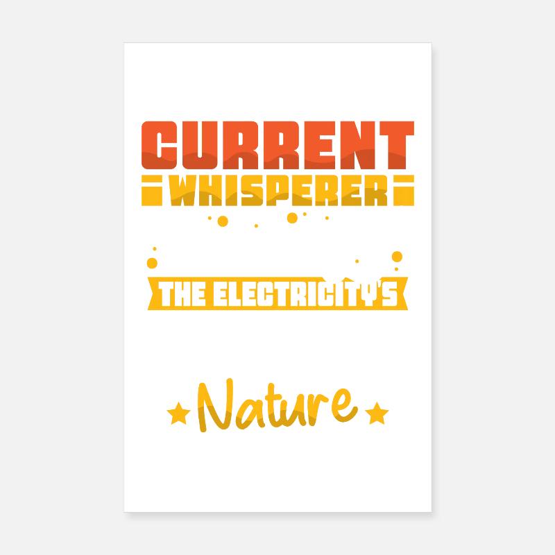 Electrician, Electronics Technician, Electrician Poster 8" x 12" (20x30 cm)