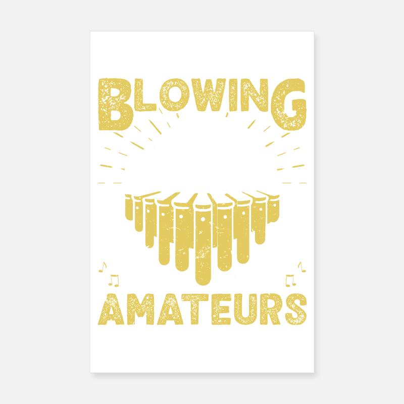  Marimba Player Blowing is for amateurs Percussion Poster 8" x 12" (20x30 cm)