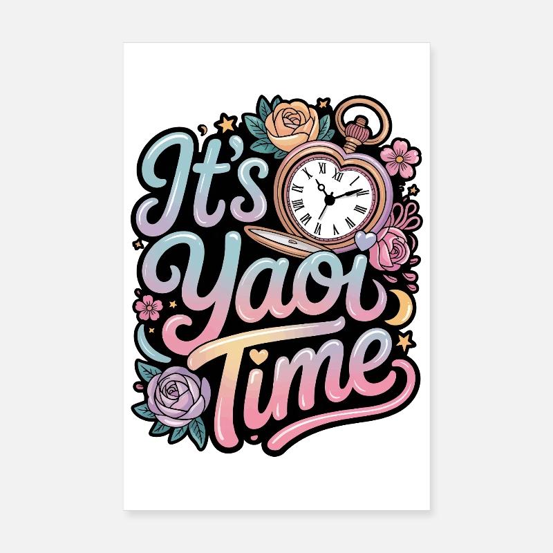 C’est l’heure du Yaoi Poster 20 x 30 cm