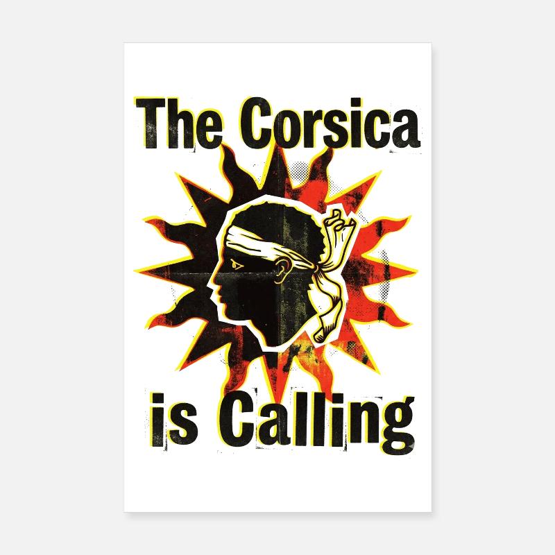 Corsica is calling Poster 20 x 30 cm