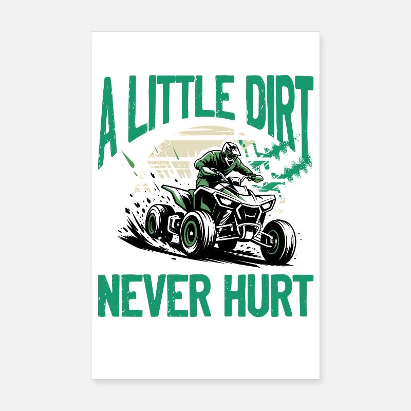 Quad ATV Boy Men Four Wheeler Poster 20x30 cm