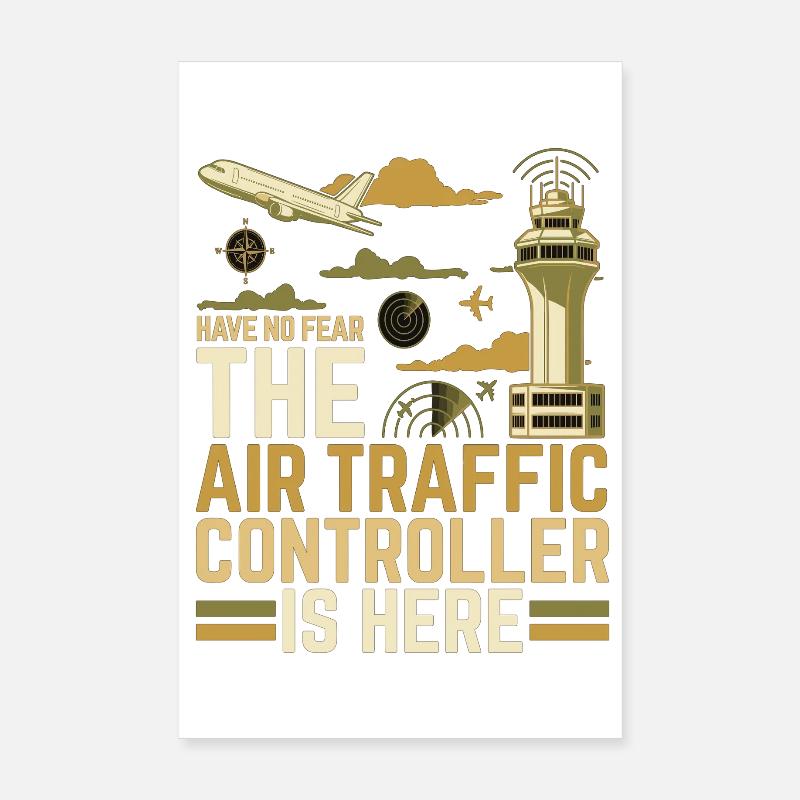 Air Traffic Controller Saying Air Traffic Controller Poster 8" x 12" (20x30 cm)