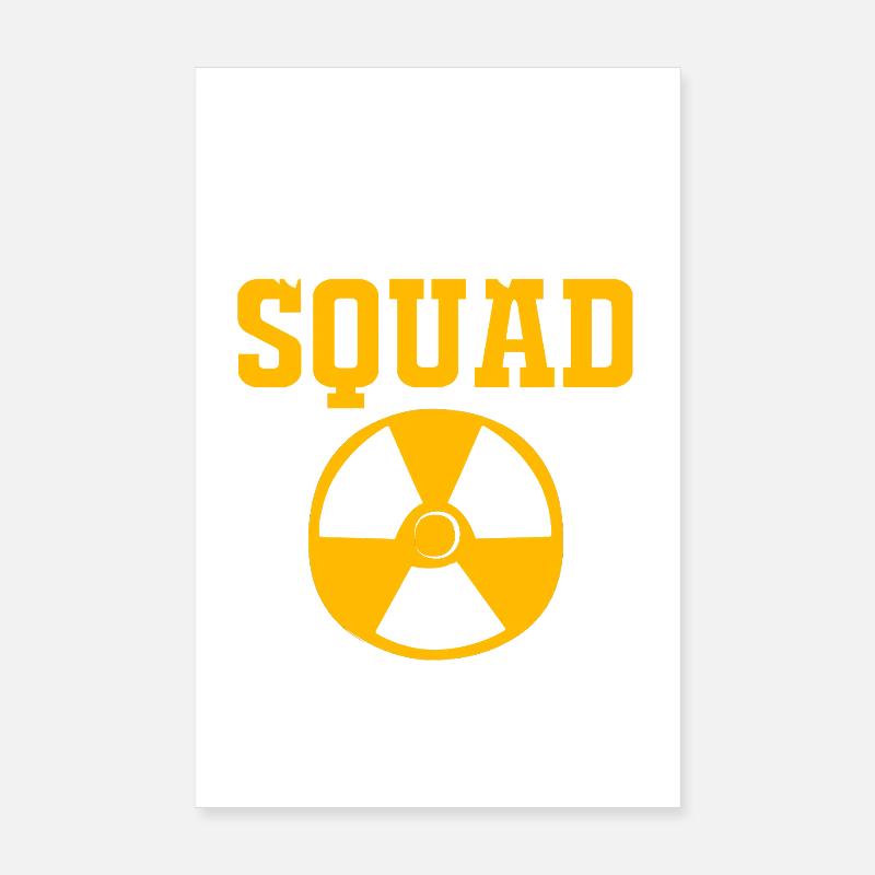 Nuklear Nuklearmedizin Atom Radiologie Poster 20x30 cm