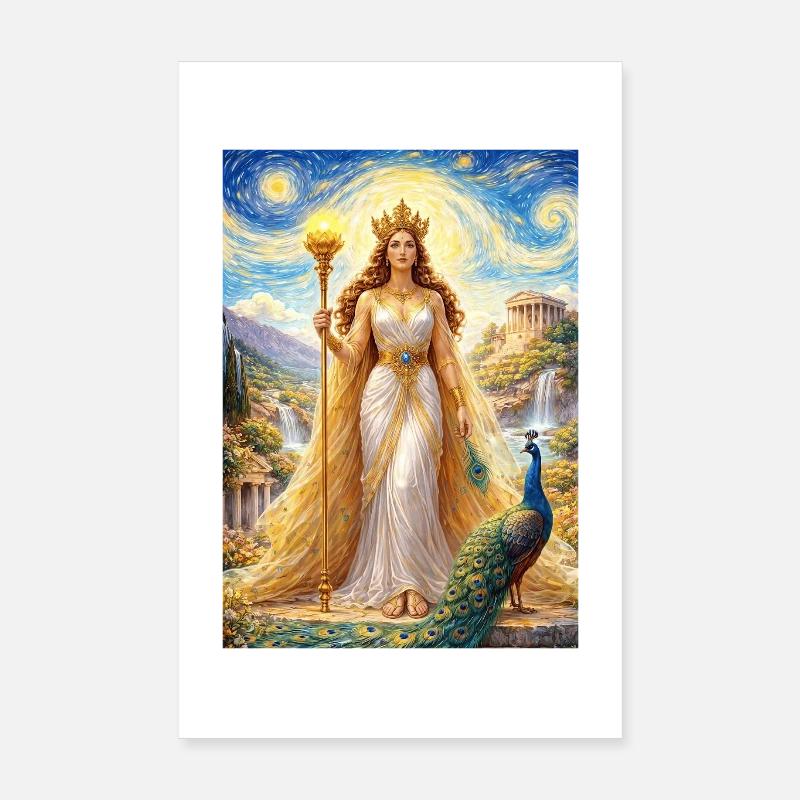 Hera Starry Night  Poster 20x30 cm