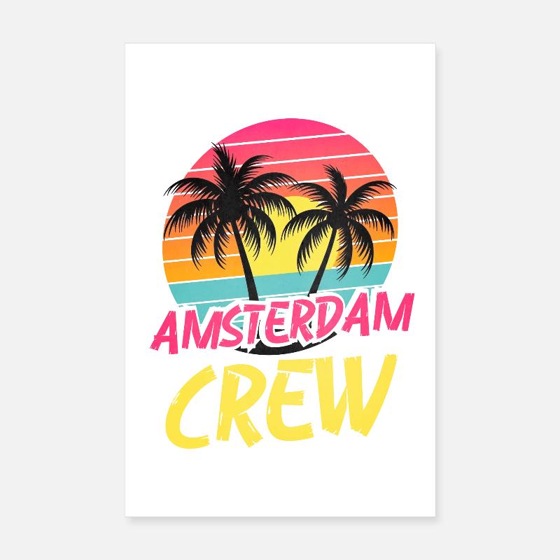 Équipe d’Amsterdam Poster 20 x 30 cm