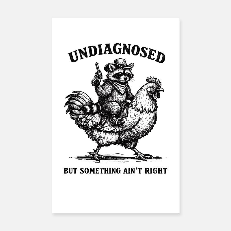 Ce n’est pas diagnostiqué, mais quelque chose ne va pas Poster 20 x 30 cm