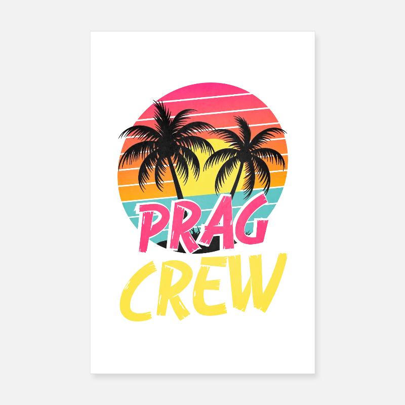 Équipage Prague Poster 20 x 30 cm