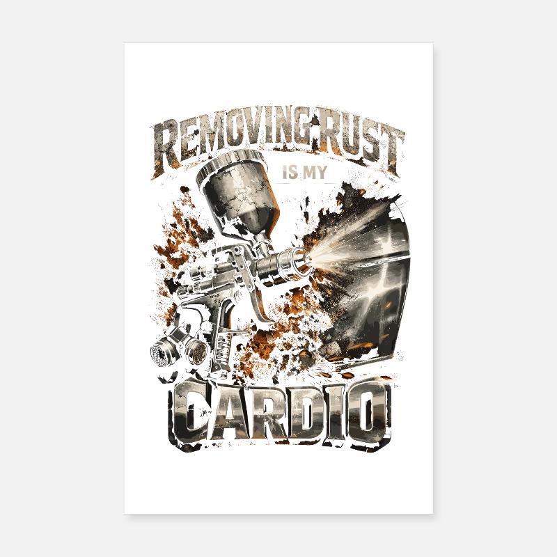 Vehicle Painter Car Painter Painter Poster 8" x 12" (20x30 cm)