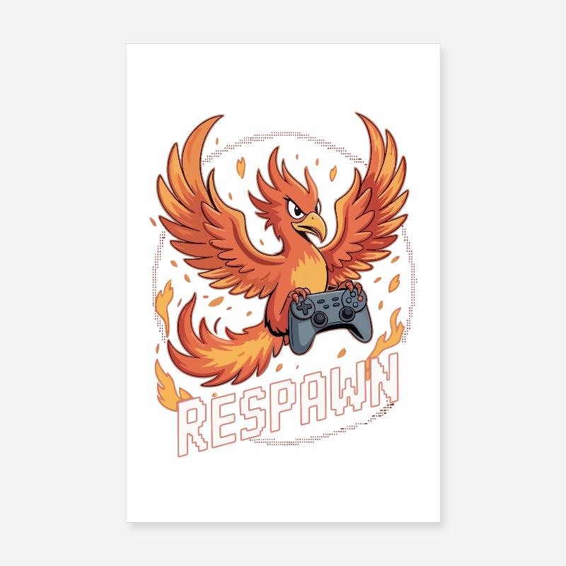 Réapparition de la manette Phoenix Poster 20 x 30 cm