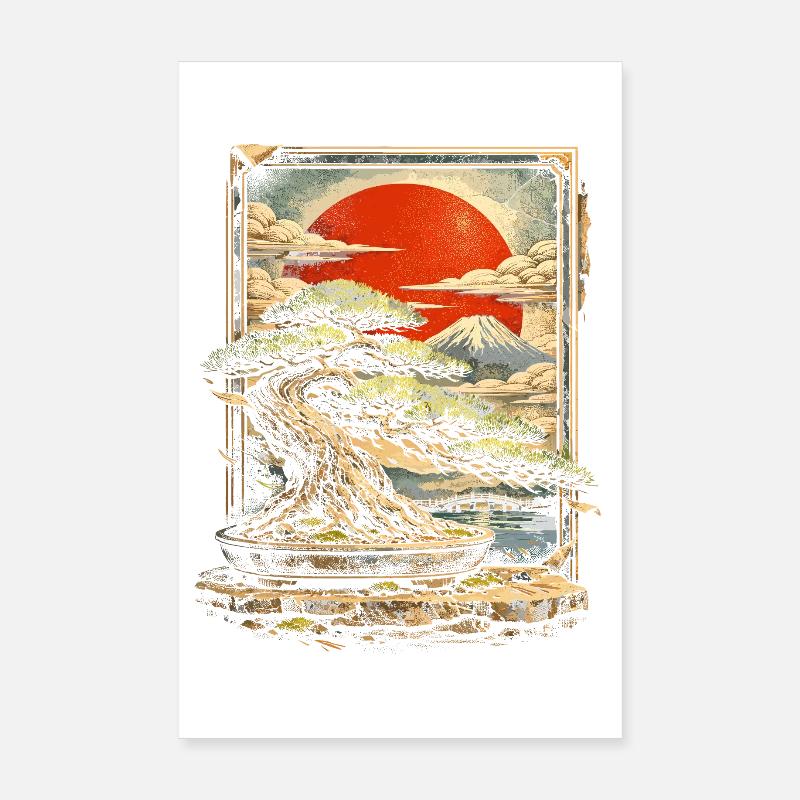 Bonsaï Poster 20 x 30 cm