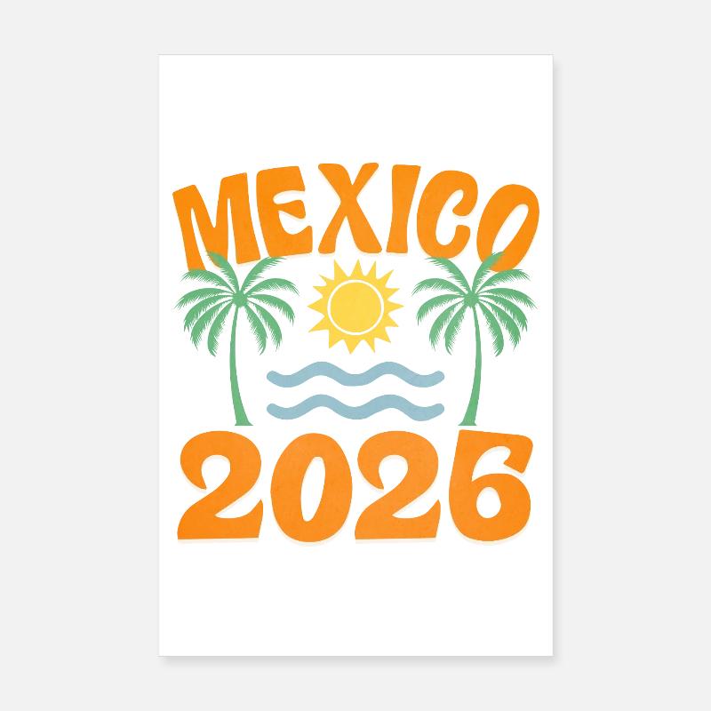 Mexiko 2026 Poster 20x30 cm
