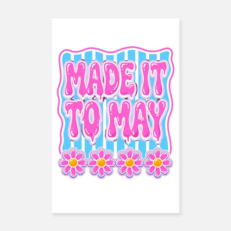 Arrivé jusqu’en mai Poster 20 x 30 cm