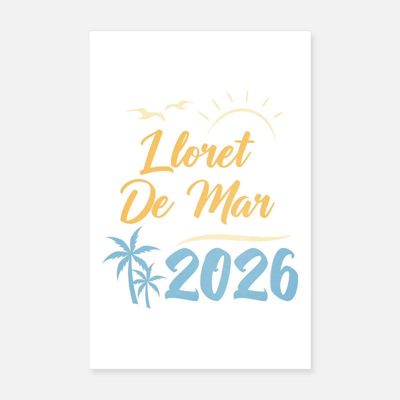 Lloret De Mar 2026 Poster 20x30 cm