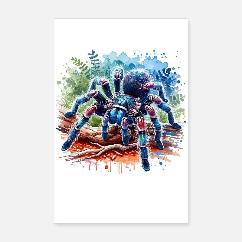 Gooty Saphir Tarantel Geschenk Poster 20x30 cm