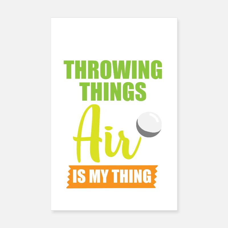 discus throw discus throw discus thrower Poster 8" x 12" (20x30 cm)