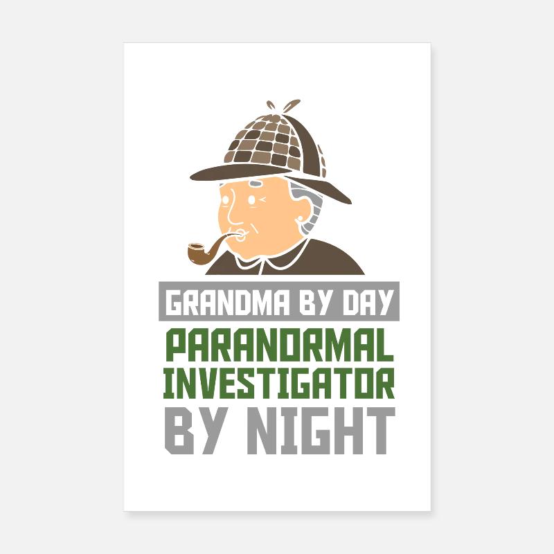 ghost hunting paranormal ghost hunter Poster 8" x 12" (20x30 cm)