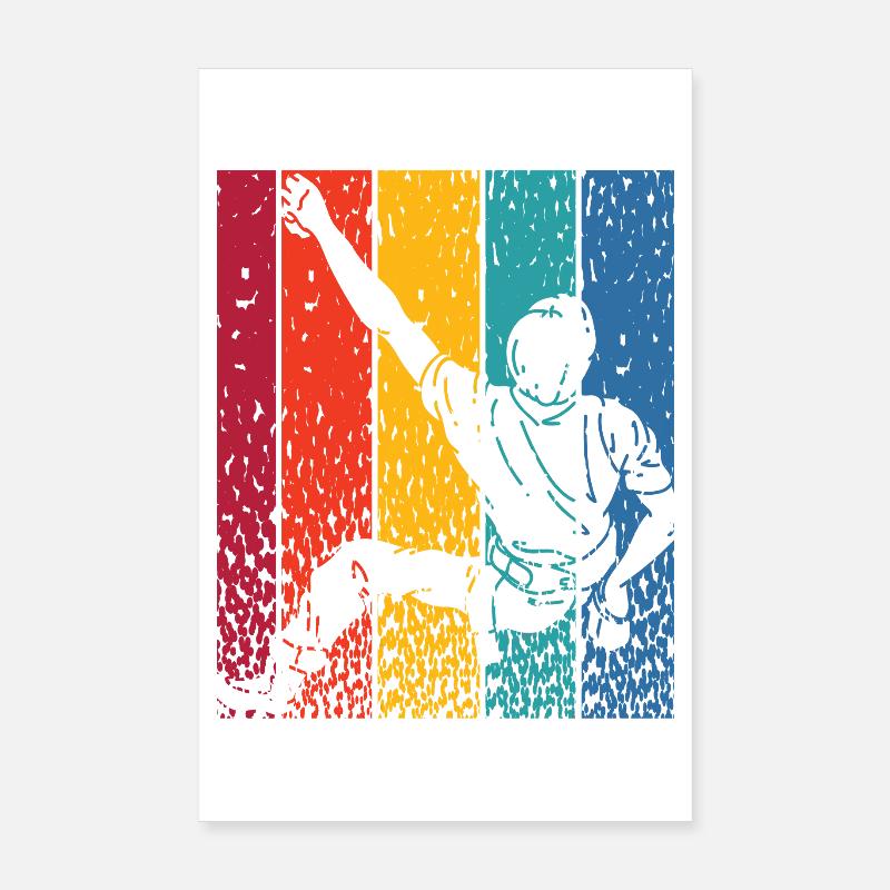 Bloc de bloc de Boulderer Poster 20 x 30 cm