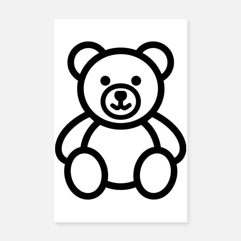 Bär Poster 20x30 cm