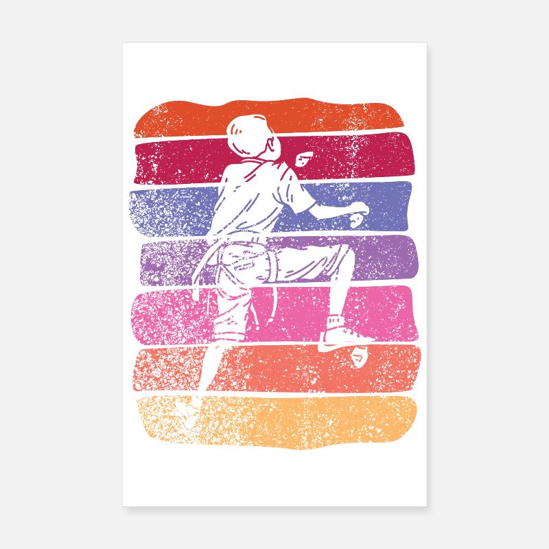 Bloc de bloc de Boulderer Poster 20 x 30 cm