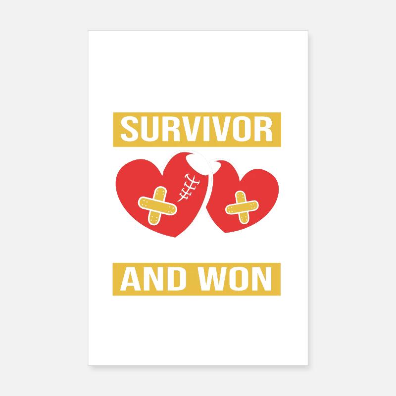 Herzinfarkt Poster 20x30 cm