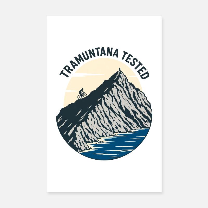 Cyclisme sur route à Majorque, Tramuntana testé Poster 20 x 30 cm