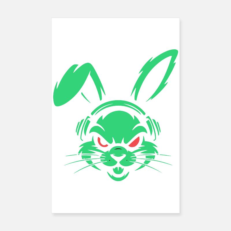 Neon Beats Poster 20x30 cm