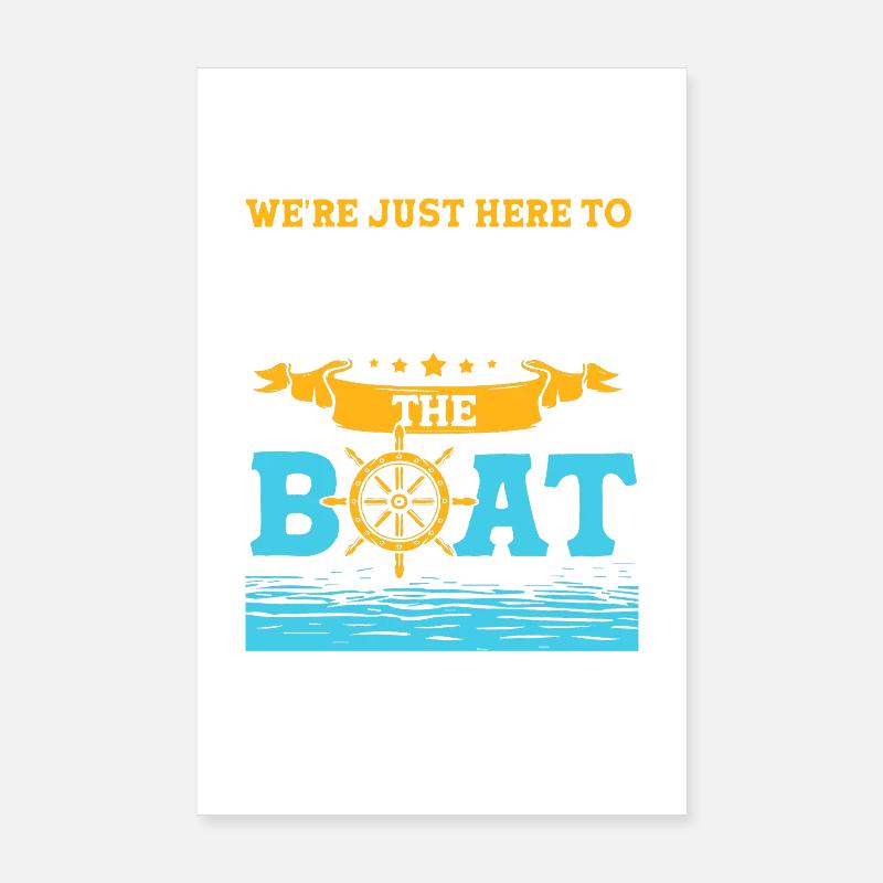 Bateau de croisière Poster 20 x 30 cm