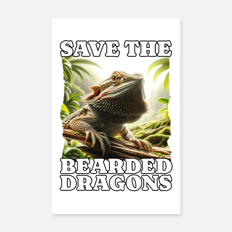 Save Bartagame Poster 20x30 cm