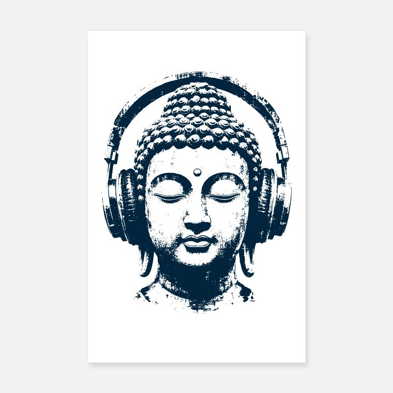 Bouddha Zen Poster 20 x 30 cm