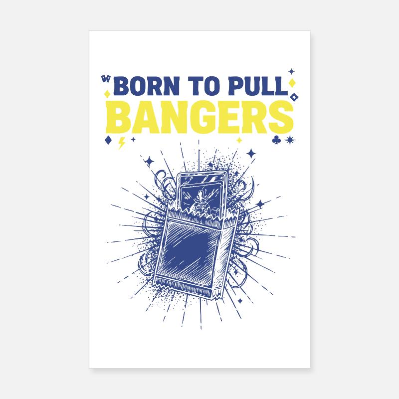Born To Pull Bangers Sammelkarten-Booster-Pack Poster 20x30 cm