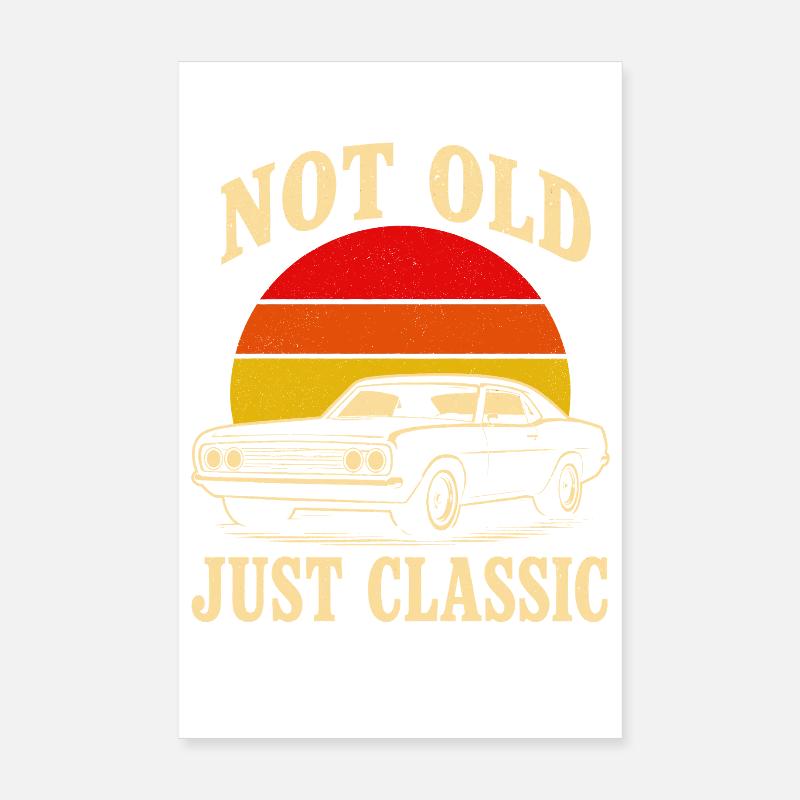 Nicht Alt, Nur Klassisch Poster 20x30 cm