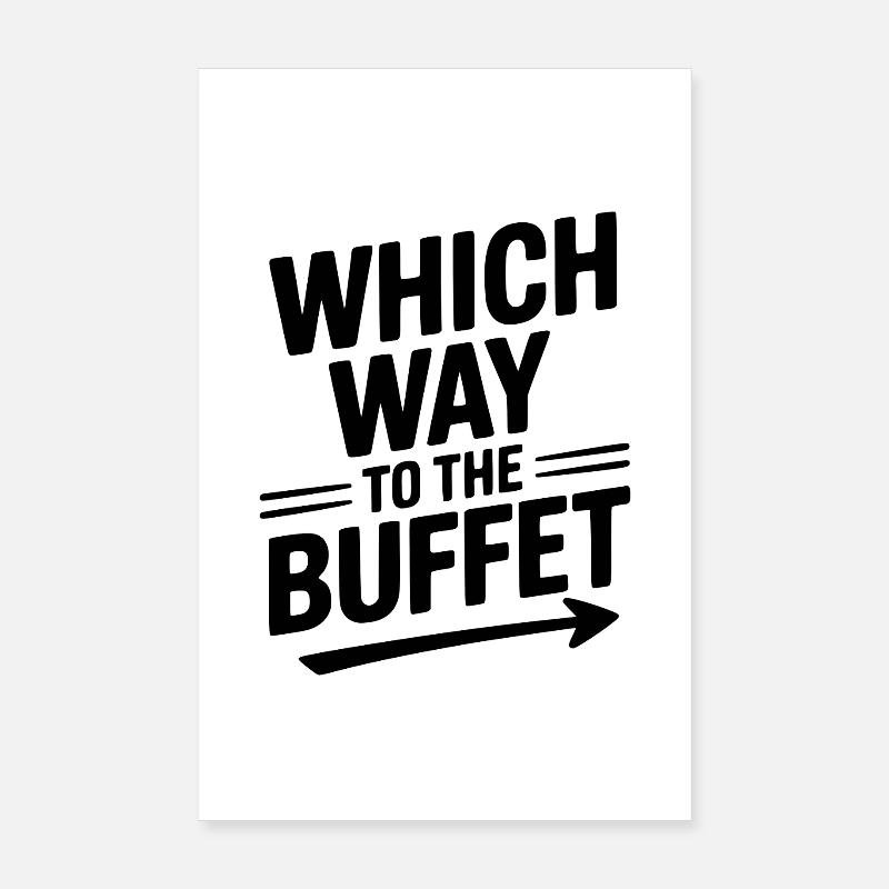 Où se trouve le buffet Poster 20 x 30 cm